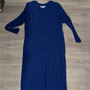 Motherhood Maternity Blue Maxi Dress